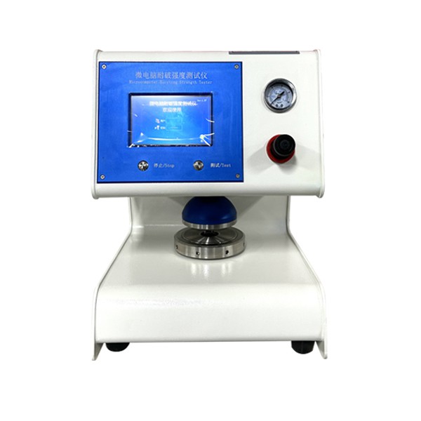 Microcomputer bursting strength testing machine